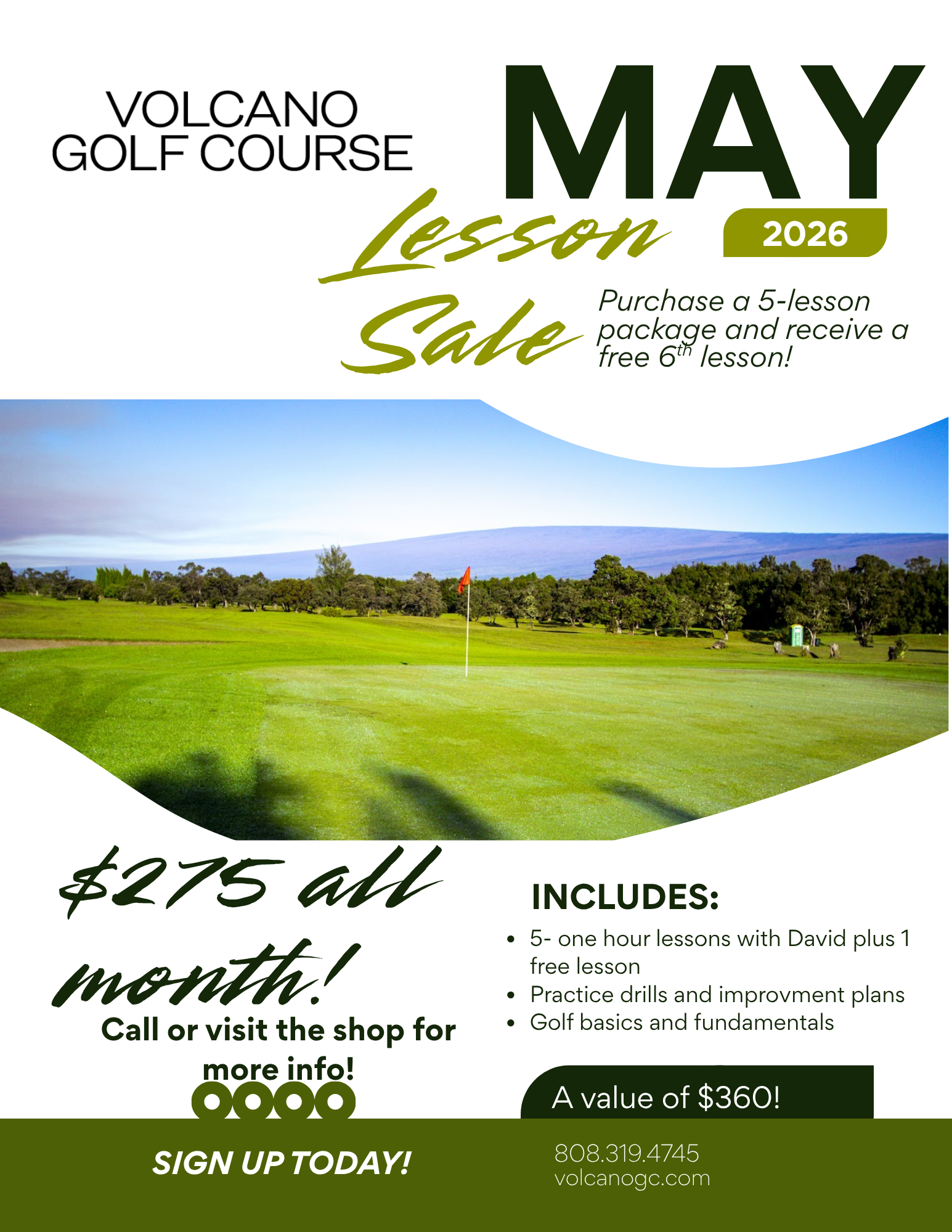 Player Development Month May 2026 (Lesson Special)