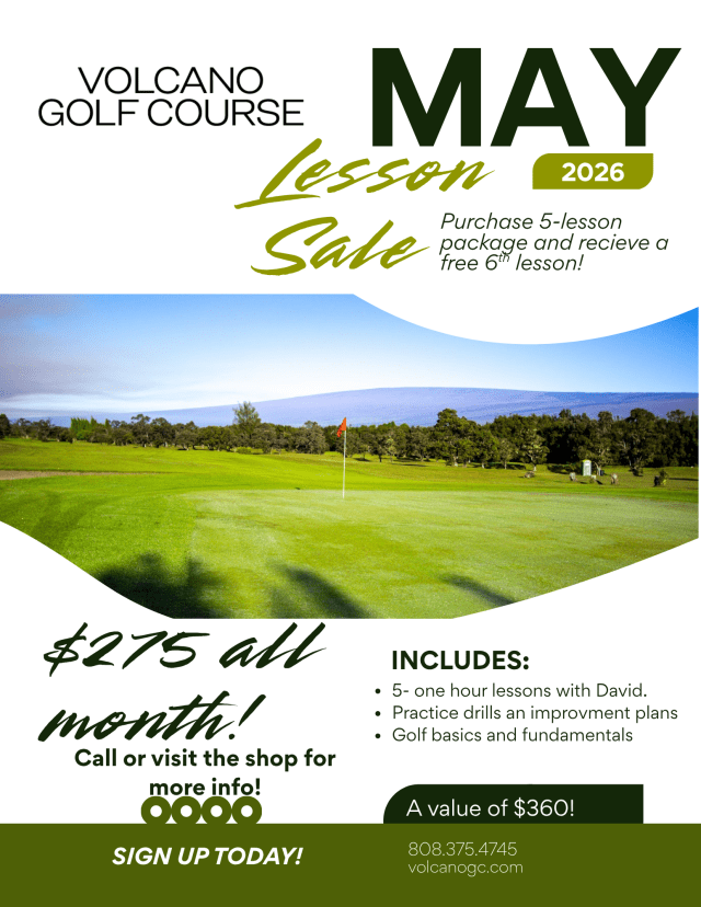 Player Development Month May 2026 (Lesson Special)